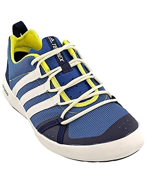 adidas climacool boat schuhe herren blau|Adidas Blue Outdoor Terrex Climacool Boat Water Shoe for men.